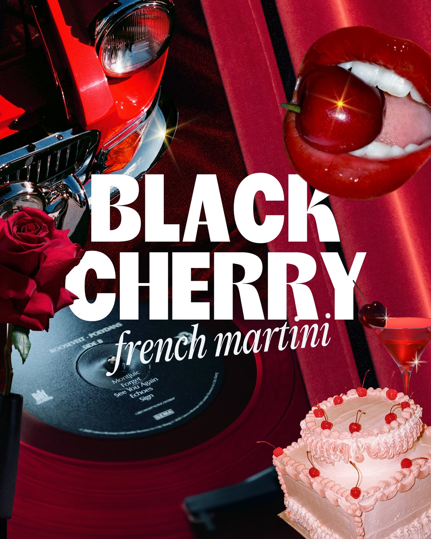 Black Cherry French Martini